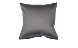 Mako-Satin kissenbezug Colors, in der Größe 40 x 40 cm und in der Farbausführung grau