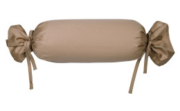 Mako-Satin Kissenbezug Colors, in der Größe 15 x 40 cm und in der Farbausführung beige