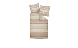 Biber Bettwäsche 155 x 220 cm Beige 