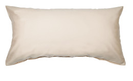 Mako-Satin Kissenbezig Colors in der Größe 40 x 80 cm und in der Farbausführung Sand