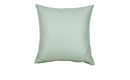 Mako-Satin Kissenbezug Colors, in der Größe 40 x 40 cm und in der Farbausführung grün