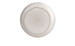 Frühstücksteller Perlemor Sand 24 cm in beige