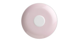 Kaffeeuntertasse Rose Garden 18 cm in rosa und weiß