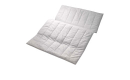Ganzjahresbett Aqua Aktiv 200 x 200 cm in weiß gesteppt