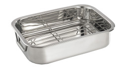 Metall-Bratreine 37,6 x 7x 27 cm