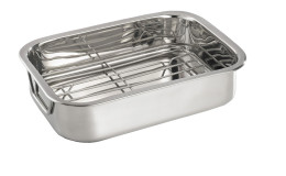 Metall-Bratreine 30 x 6 x 23 cm
