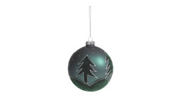 Glas-Christbaumkugel 10 cm
