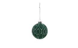 Glas-Christbaumkugel 8 cm