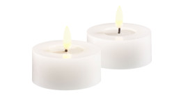 LED-Teelichter 2er-Set 7 cm