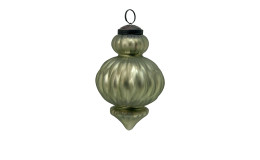 Glas-Christbaumanhänger 10 cm
