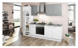 artego Kueche Turin Turin Alpinweiss Arktisgrau