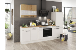 artego Küche Turin Trentino Magnolie Eiche Goldbraun