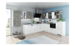 artego Küche Eco Face Weiss Silver