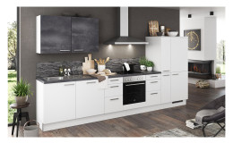 artego Küche Feel Face Seidengrau Steel Nachbildung