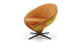 Koinor Relaxsessel Elements in der Farbe Gold