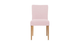 Esszimmerstuhl Shanna, in der Farbe rose, Frontansicht