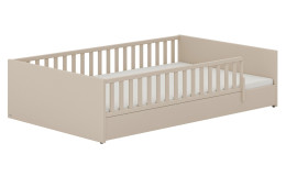 Bodenbett Little Flo in Cashmere-Beige. Ausführung Little