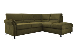 Ecksofa plano|FORM Dale in der Farbausführung Grün