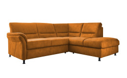 Ecksofa plano|FORM Dale in der Farbausführung Curry