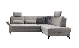 Komfort-Ecksofa Westminster, in der Farbausführung Stell