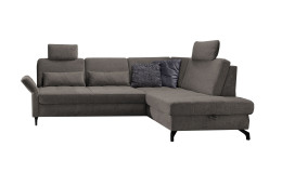 Komfort-Ecksofa Westminster, in der Farbausführung Stone
