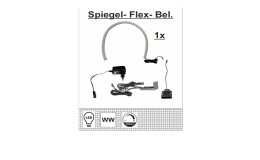 LED-Beleuchtungs-Set Medina, in warmweiß, passend für Spiegel Medina