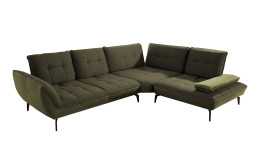 Basis-Ecksofa vito Ticona, in der Farbe Olive