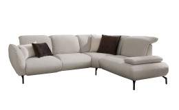 Basis-Ecksofa vito Bevy, in der Farbausführung Natur