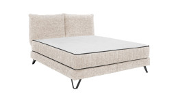 Boxspringbett set one Baldwin in der Farbe beige
