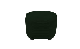 Hocker set one 1450 in der Farbausführung olive green, Frontansicht