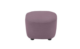 Hocker set one 1450 in der Farbausführung lila, Frontansicht
