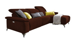 Basis - Ecksofa Musterring MR 370, in der Farbausführung kupfer