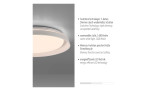 LED-Deckenleuchte Sati 43 cm