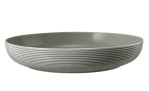 Foodbowl Beat 28,2 cm aus Porzellan in Perlgrau.