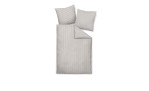 Mako-Satin Bettwäsche Modernclassic in der Größe 135 x 200 cm und in der Farbausfürhung beige, braun, gestreift