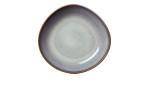 Schale Lave 22 cm in grau