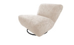 Dreh-Wipp-Sessel Calvi in der Farbe creme
