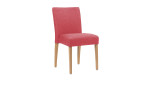 Esszimmerstuhl Shanna, in der Farbe pink,  Schrägansicht