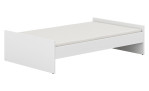 Bodenbett Little Flo in Kreideweiß. Ausführung Teens