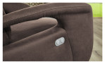 Detailansicht der Armlehne.