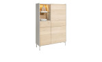 Schrank Niora in der Farbe Natur schräg von der Seite