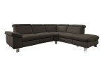 Komfort-Ecksofa vito Tonga, in der Farbausführung Elephant