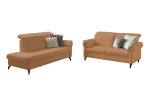 Basis-Sitzgruppe vito Sadena, in der Farbe Cognac
