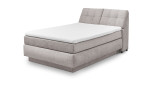 Boxspringbett set one Fairfield im Bezug Taupe