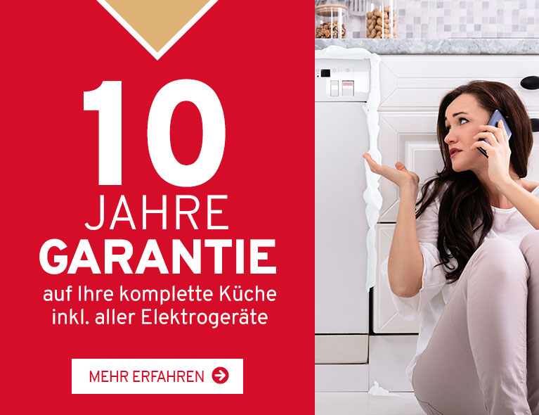 10 Jahre Küchengarantie