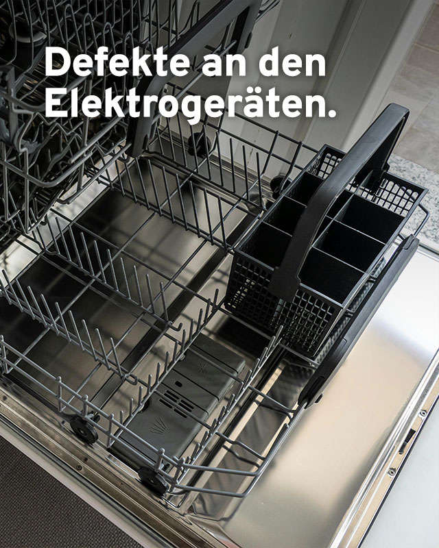 Elektrogeräte Schäden