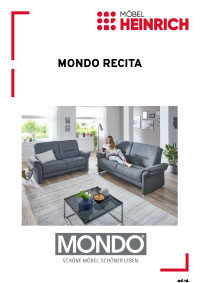 Typenplan: MONDO Recita