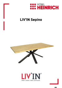 Typenplan: LIV'IN Sepino