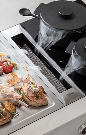 BORA Professional 3.0 integriertes Dunstabzugssystem